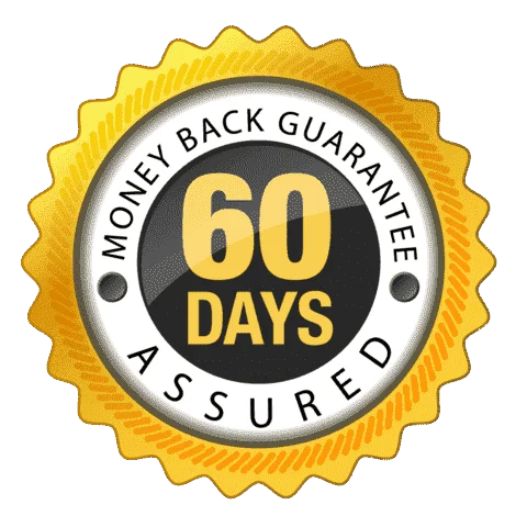 Java Burn box with a 60 day guarantee badge