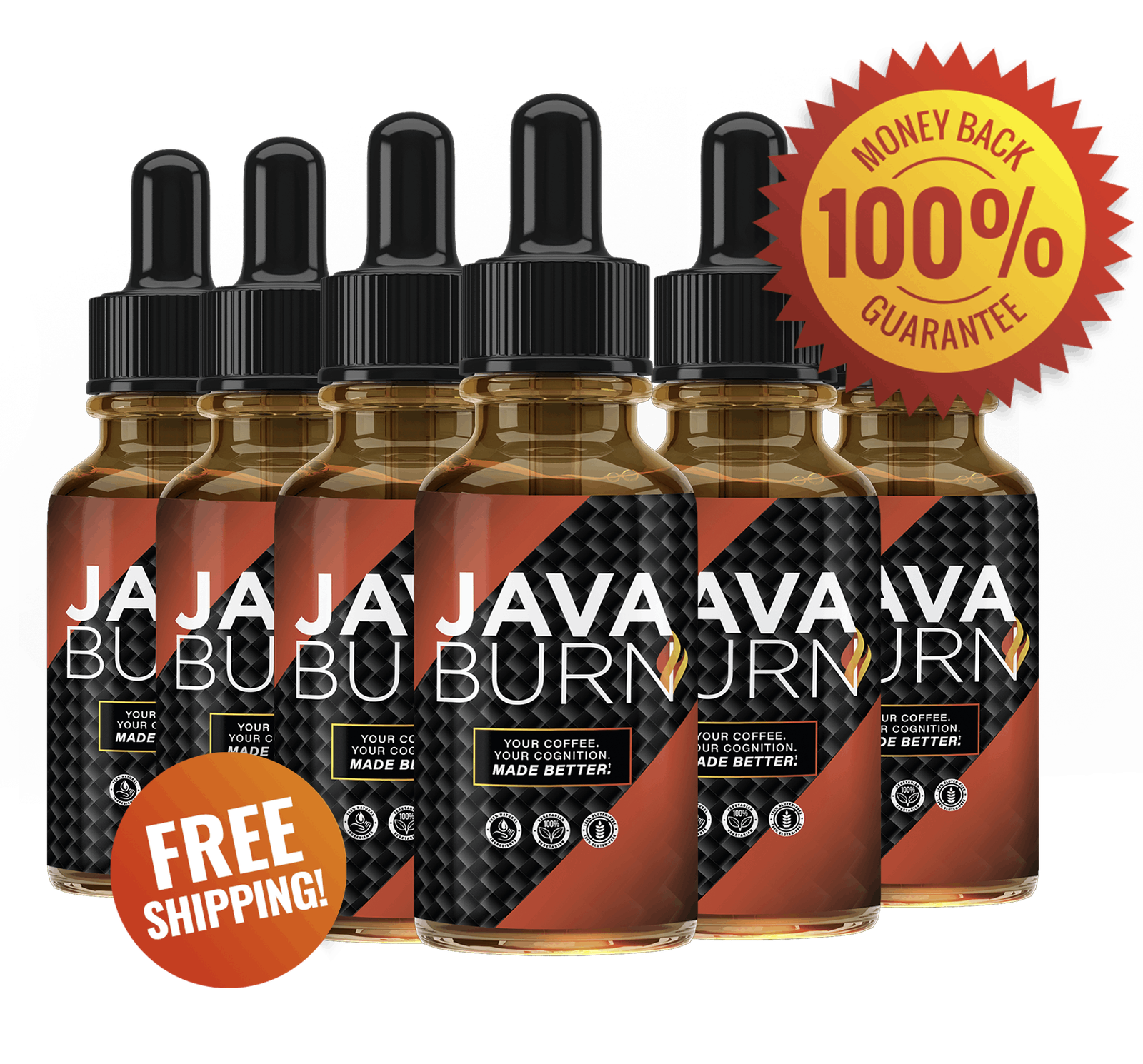 Java Burn bottle with “Today’s Deal” tag and discount