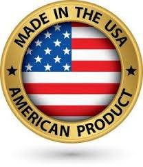 Manufacturing plant interior with production line labeled Made in USA